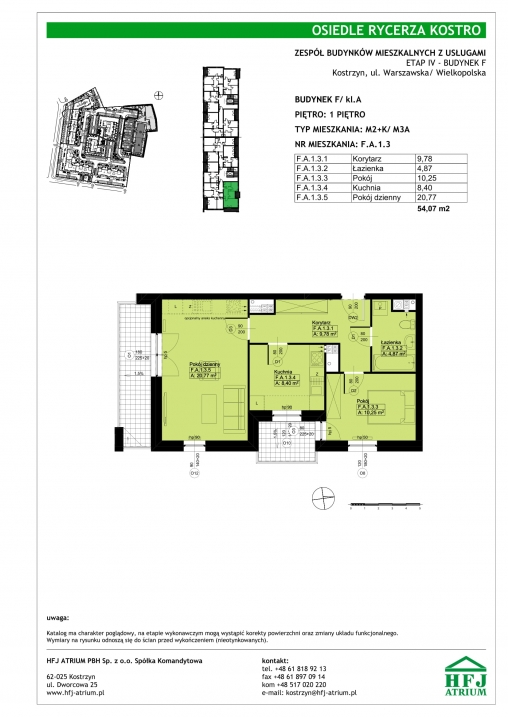 Mieszkanie F.A.1.3